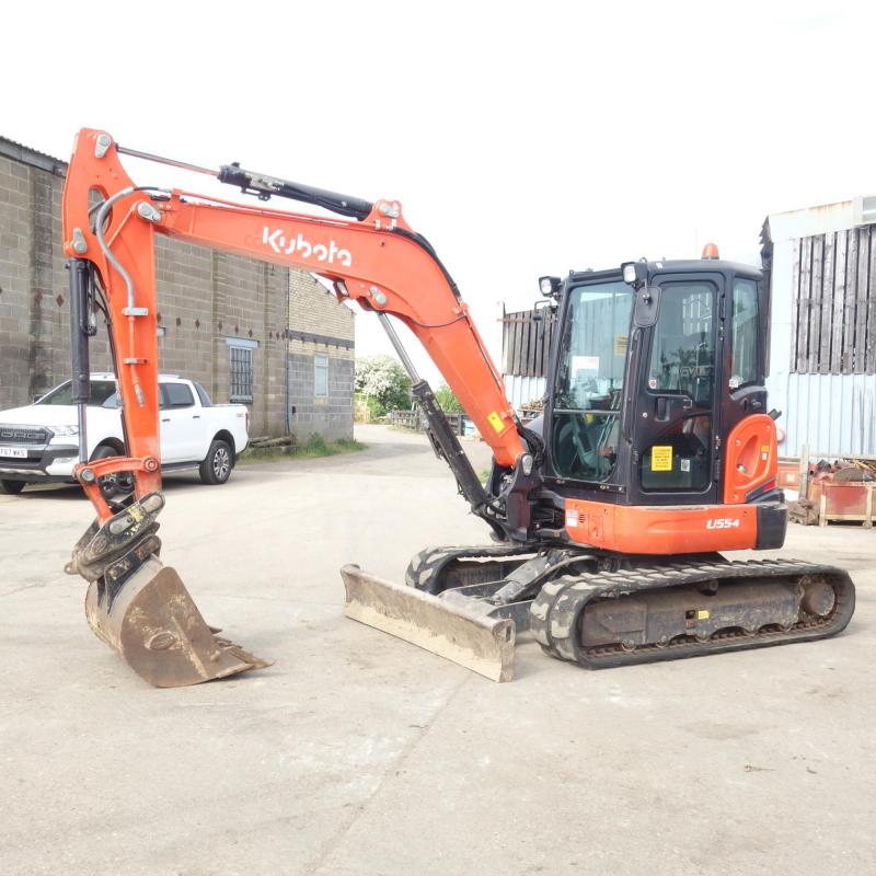 KUBOTA U554 for Sale Ashley Plant Ltd